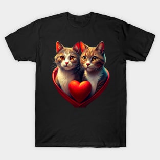 Cat love T-Shirt